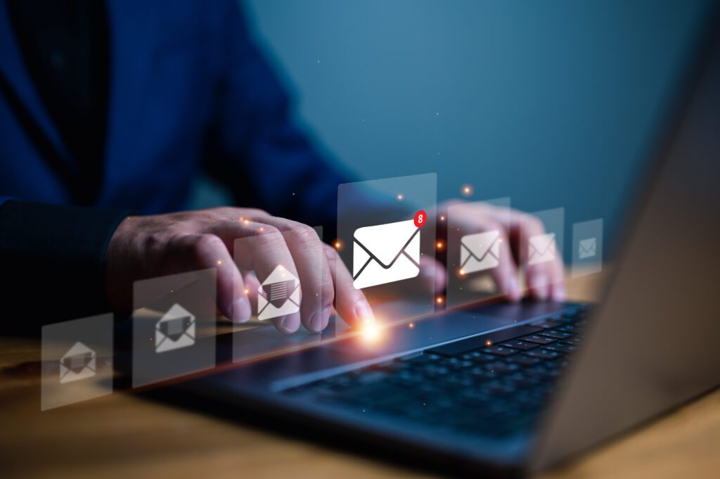 Email marketing concept