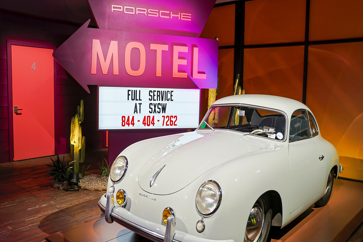 Porsche Activation at SXSW 2024 - Event sponsorship