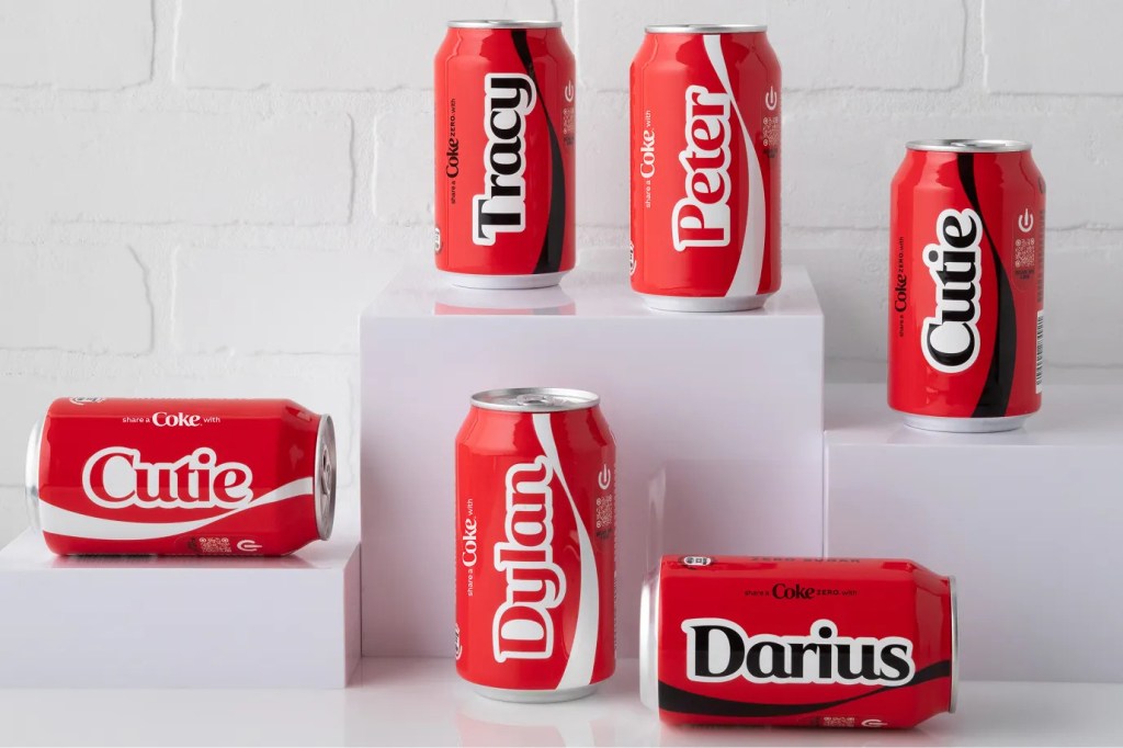 Coca-Cola Share A Coke Campaign