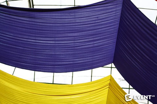 fabric draping events