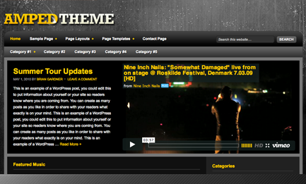 Amped-wordpress-theme