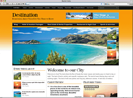 Destination-wordpress-theme