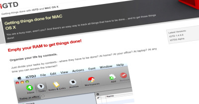 Getting things Done for MAC - iGTD Getting things Done for event planners - iGTD