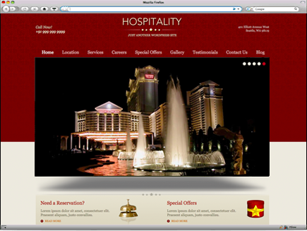 Hospitality-wordpress-theme