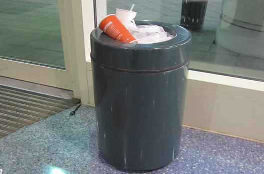 Waste Station Before