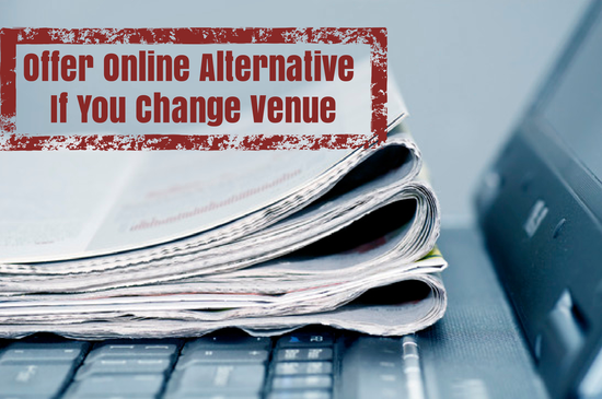Offer Online Alternative If You Change Venue .png Offer Online Alternative If You Change Venue