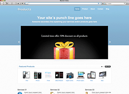 Productz-wordpress-theme