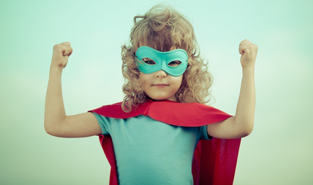 Superhero kid
