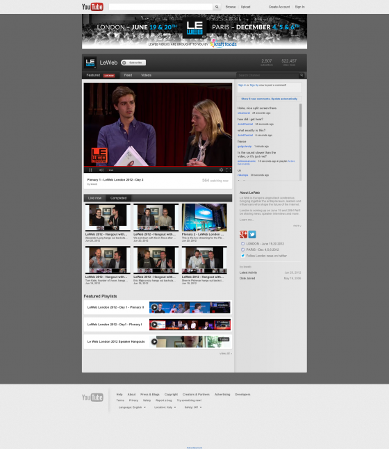leweb - YouTube