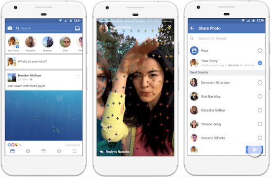new facebook stories