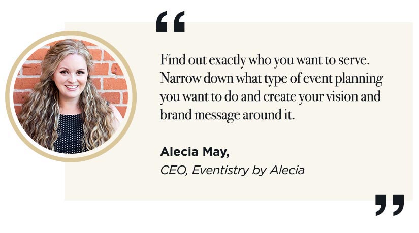 Alecia May's take on finding a niche