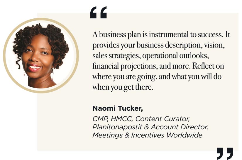 business plan for your event planning business from home