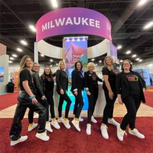 milwaukee gets cheesy sneakers at IMEX America