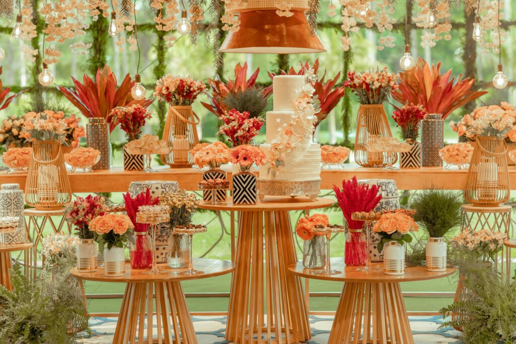 event decoration based on theme