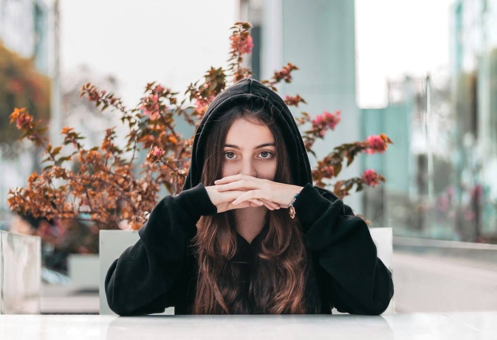 stressed out person
