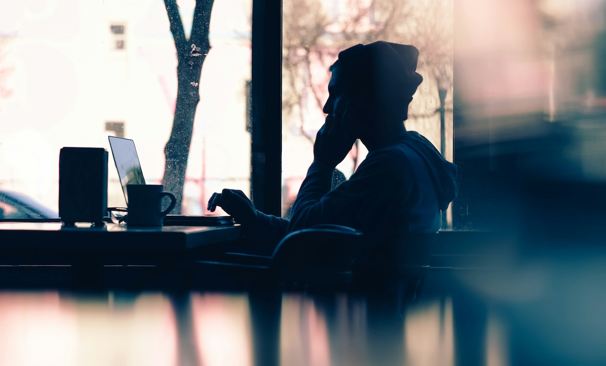 woman on laptop
