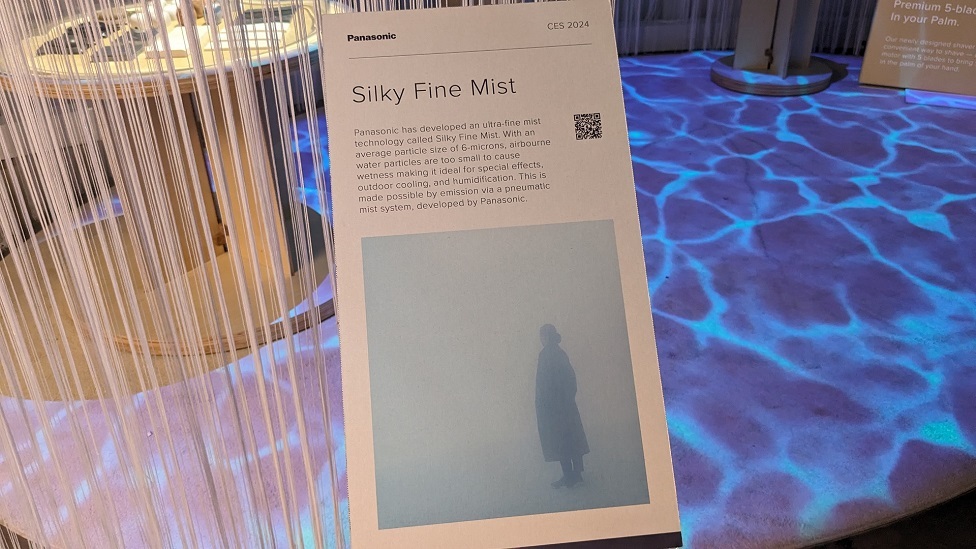 panasonic silky fine dry mist innovations at CES24
