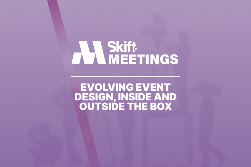 Backstage Briefing: Evolving Event Design, Inside and Outside the Box