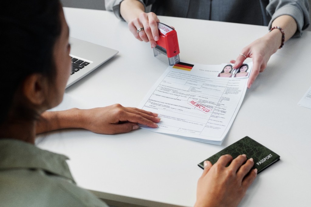 Application for visas
